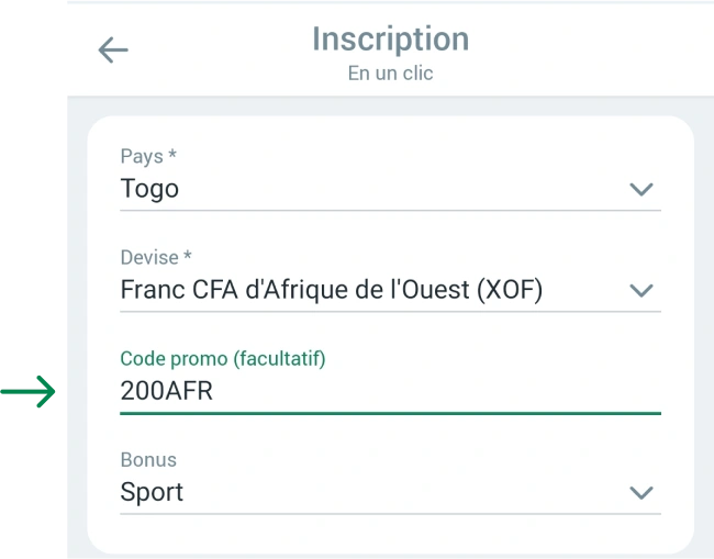 Voici la procédure à suivre Betwinner Apk Togo